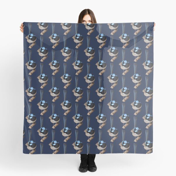 Superb Fairy-wren male 2 Scarf