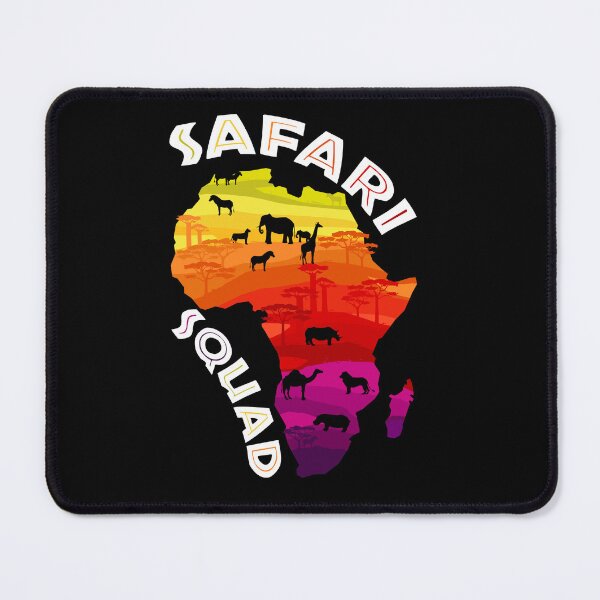 Item preview, Safari Squad African Safari Animals Funny Zoo Animal Lovers designed and sold by Toranai.