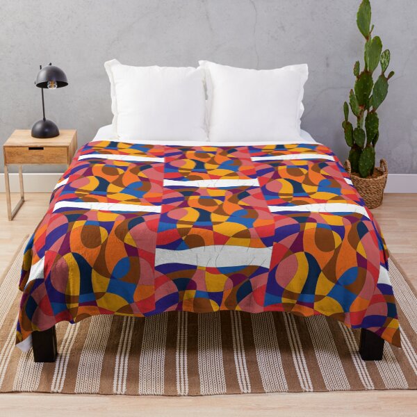 Item preview, Modern colorful all over pattern , mosaic design  designed and sold by simplyart767.