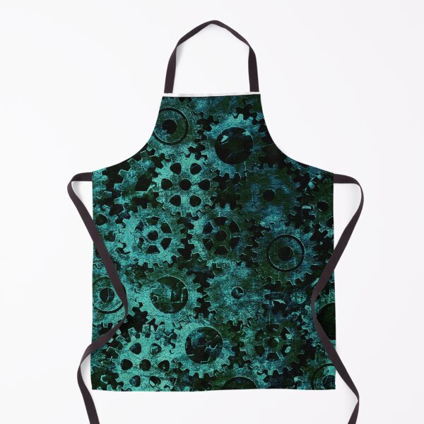 Item preview, Green gears pattern. designed and sold by MirBer.
