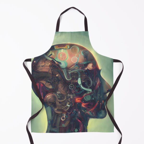Item preview, Man or Machine  designed and sold by AbstractlyArt.