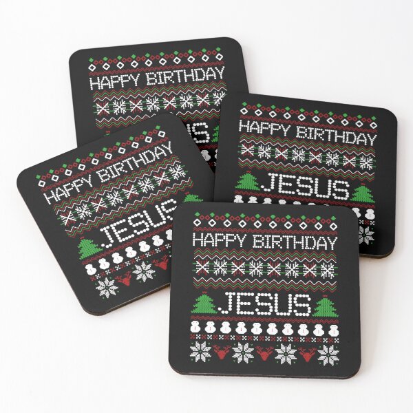 Item preview, Christmas Outfit Happy Birthday Jesus Holiday Ugly designed and sold by Toranai.