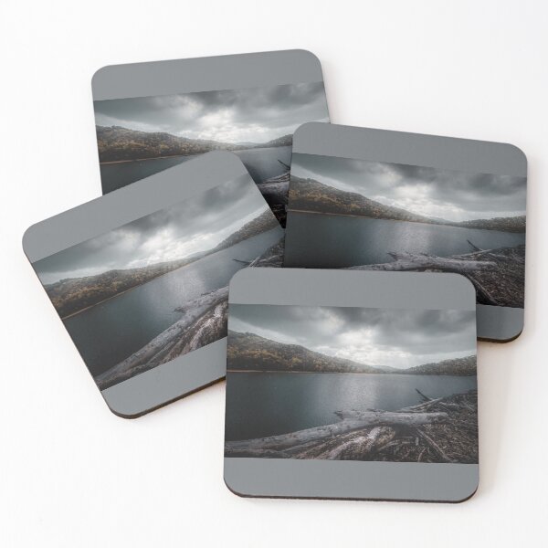 Item preview, Virginia Mountain Lake Sunbeams in Autumn designed and sold by nbrandsberg.