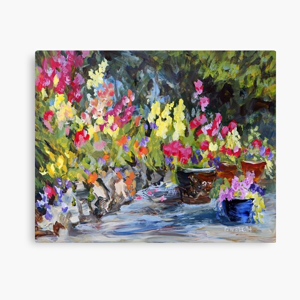 Summer Garden Canvas Print