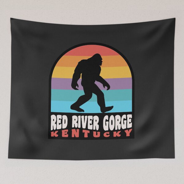 Item preview, Red River Gorge Kentucky Climbing RRG Bigfoot Sasquatch designed and sold by yelly123.