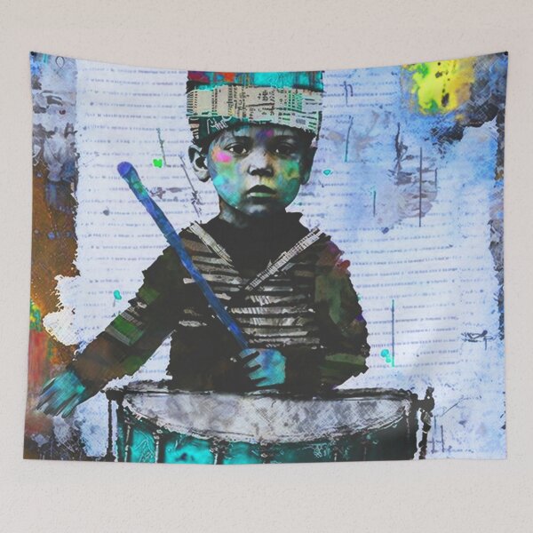 Item preview, LITTLE DRUMMER BOY Midjourney AI Artwork designed and sold by davidjulie.