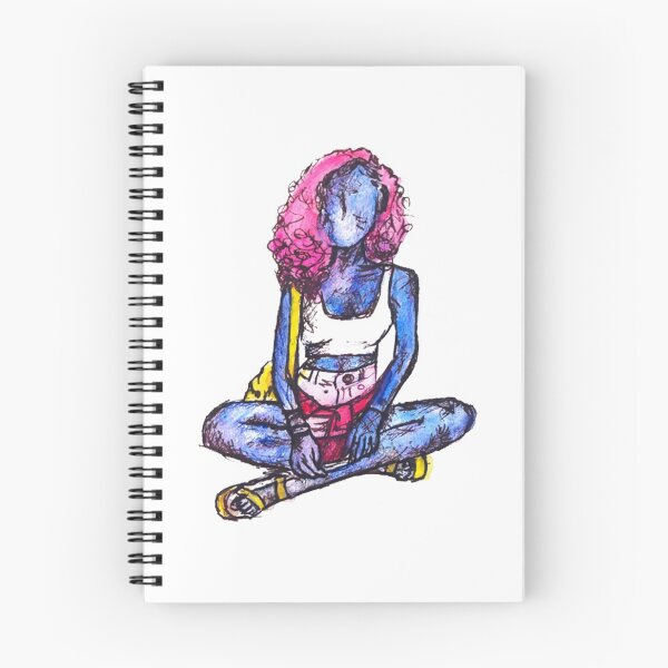 Item preview, blue girl designed and sold by noahamin.