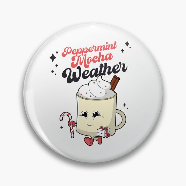 Item preview, Peppermint Mocha Holiday Coffee Weather designed and sold by WonderfullyDC.