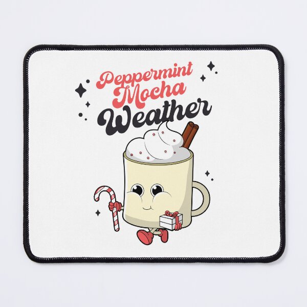 Item preview, Peppermint Mocha Holiday Coffee Weather designed and sold by WonderfullyDC.