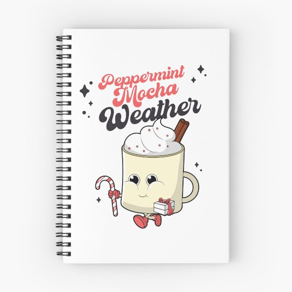 Item preview, Peppermint Mocha Holiday Coffee Weather designed and sold by WonderfullyDC.