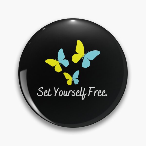 Item preview, Set Yourself Free Inspirational Quote designed and sold by XbaeX.
