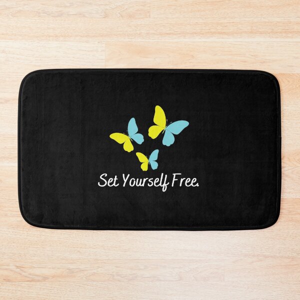 Item preview, Set Yourself Free Inspirational Quote designed and sold by XbaeX.