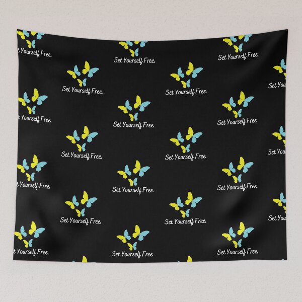 Item preview, Set Yourself Free Inspirational Quote designed and sold by XbaeX.