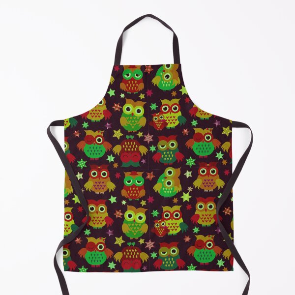 Item preview, Cartoon owls colorful seamless pattern for kids designed and sold by deepakrode7.