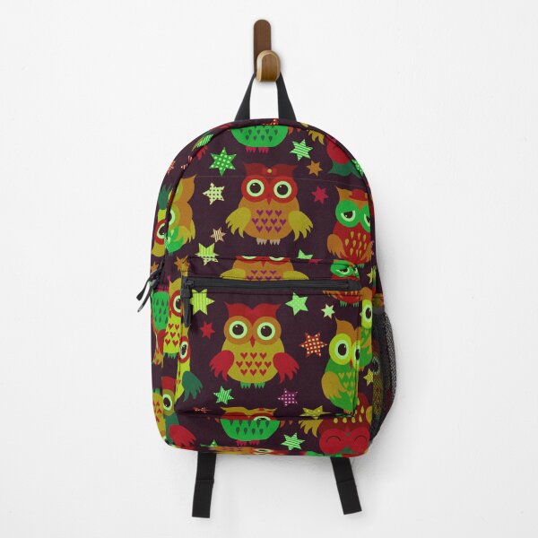 Item preview, Cartoon owls colorful seamless pattern for kids designed and sold by deepakrode7.