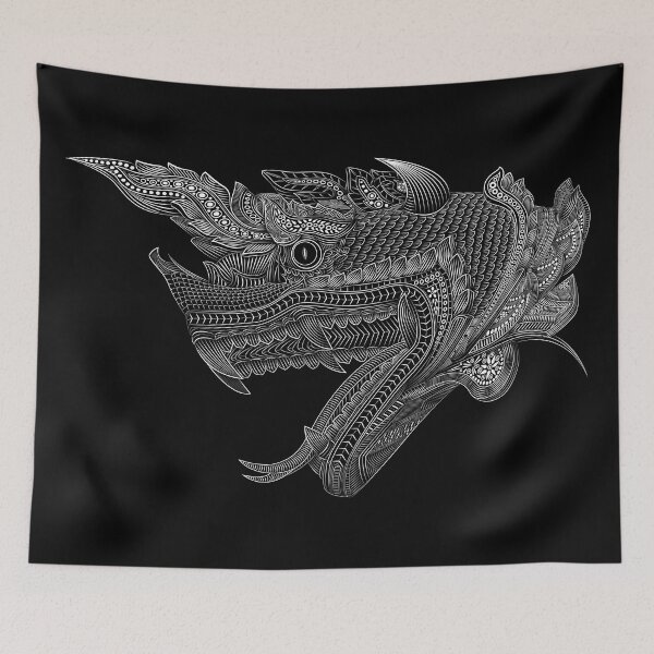 Item preview, White Naga Dragon Head designed and sold by hockeng.