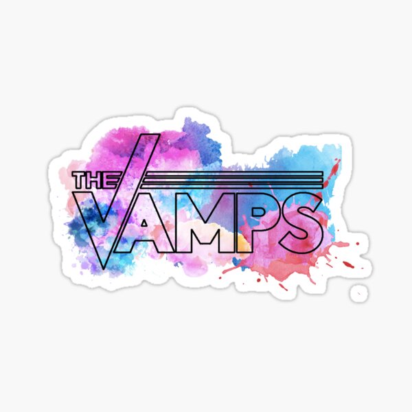 The Vamps Watercolor Sticker
