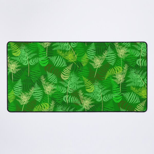 Item preview, Ferns Greens and Golds Half-Drop Repeat 5748 designed and sold by Art in My Loft.