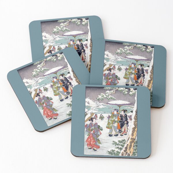 Item preview, 19th C. Japanese Snowscape designed and sold by historicimage.