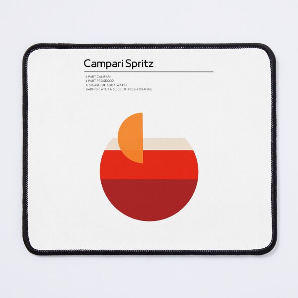 Item preview, Minimalist Campari Spritz | No B/G designed and sold by brocccoli.