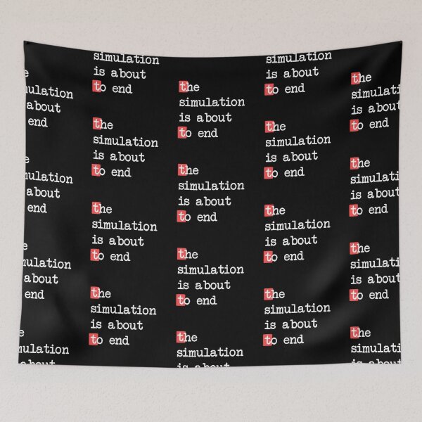 Item preview, End of the Simulation designed and sold by loriani.