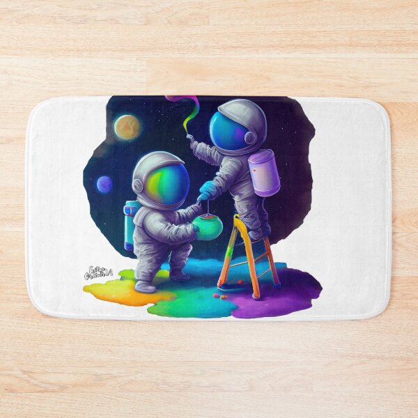 Item preview, Astronauts Painting Space designed and sold by extraordinar-ia.