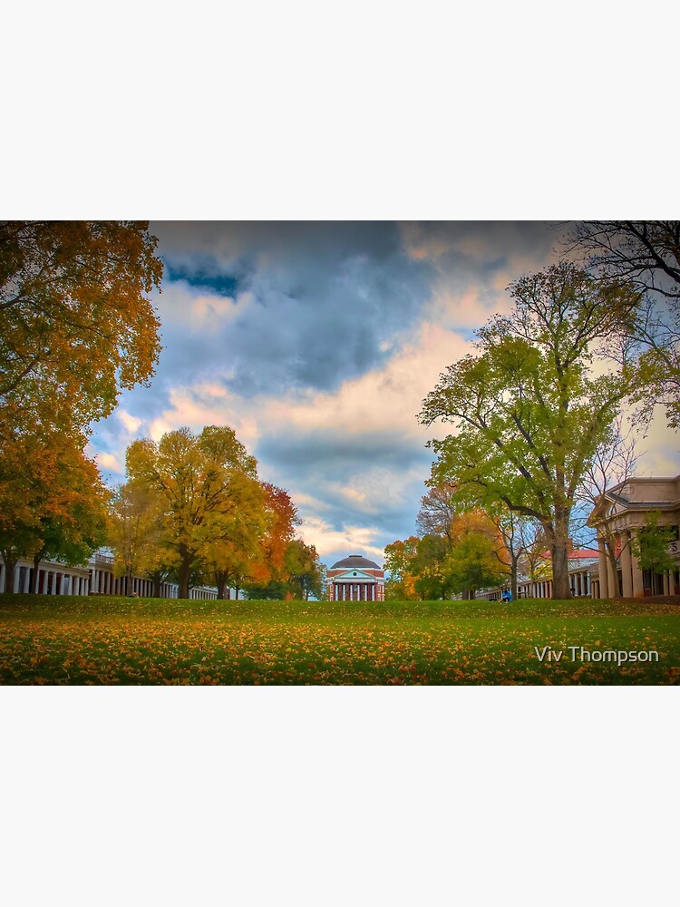 Thumbnail 2 of 2, Jigsaw Puzzle, October at The University of Virginia designed and sold by vivsworld.