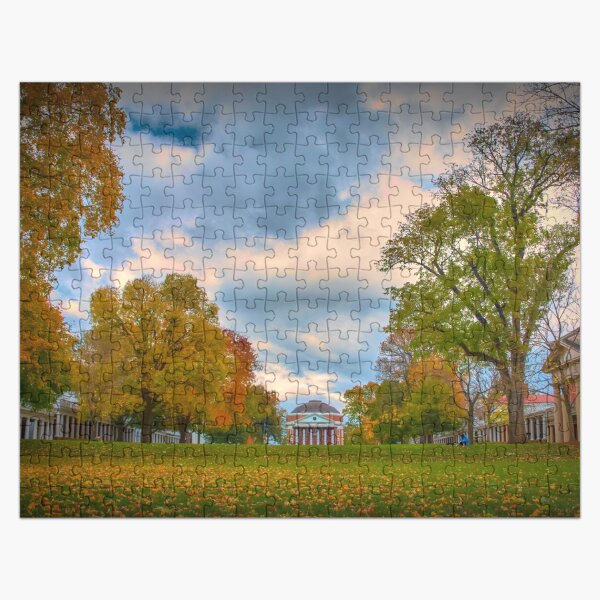Vista previa del artículo con la obra «Octubre en la Universidad de Virginia», diseñado y vendido por Viv Thompson Photography .