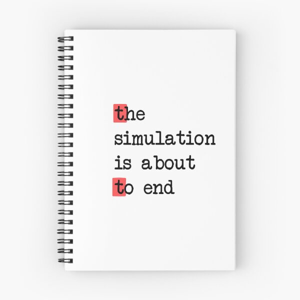 Item preview,  End of the Simulation designed and sold by loriani.