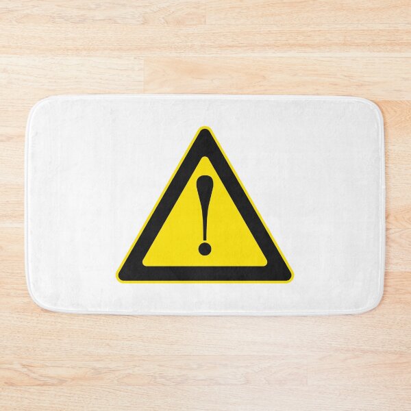 Artikelvorschau, Warnschild Aufkleber, Warnschild entworfen und verkauft von vikyky.