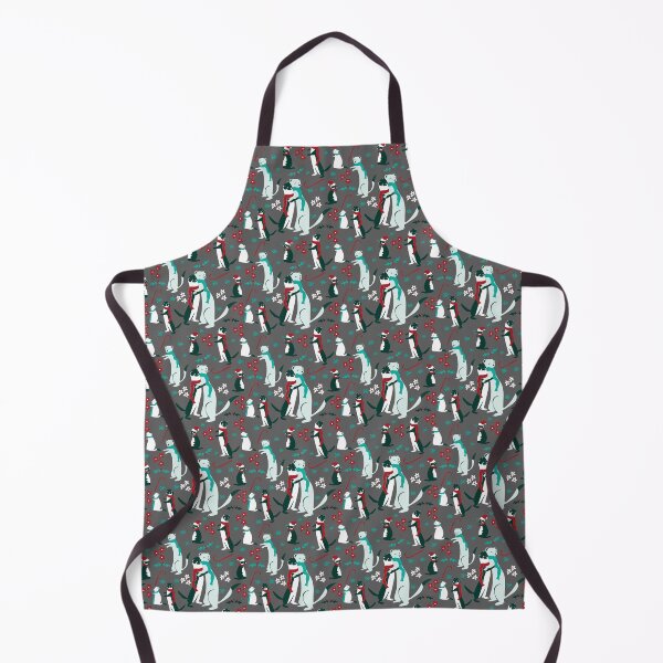 Artikelvorschau, Mustelid Christmas Weasel Hugs grau entworfen und verkauft von belettelepink.