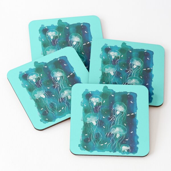 Item preview, Floating translucent jellyfish  designed and sold by artbysarahallen.
