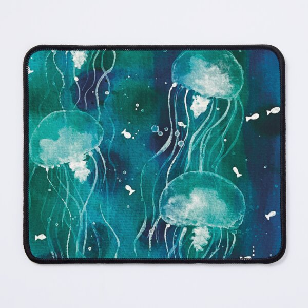 Item preview, Floating translucent jellyfish  designed and sold by artbysarahallen.