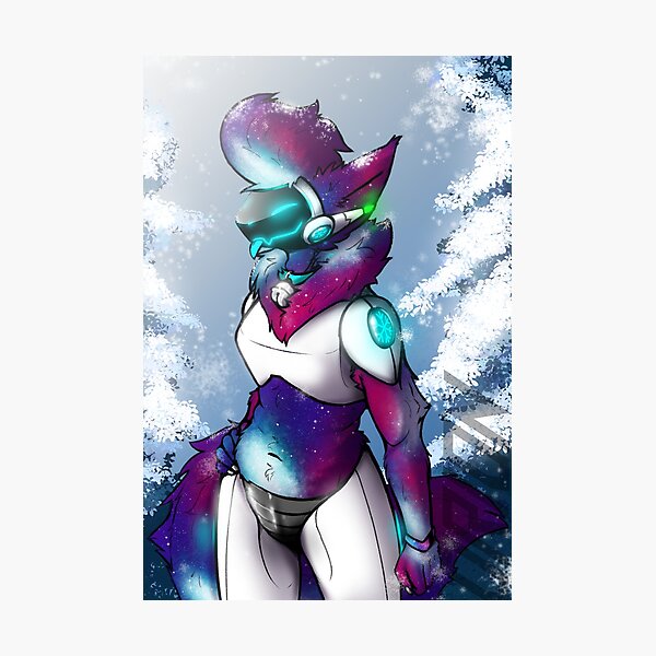 Lemondrop the Protogen Art Board Print for Sale by Fursumi