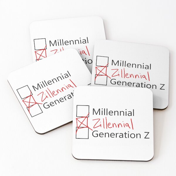 Item preview, Zillennial designed and sold by PinniPetal.