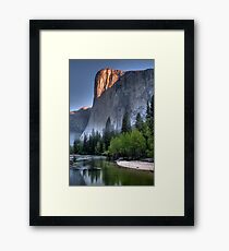 Sunrise on El Capitan Framed Print