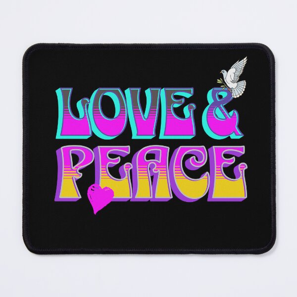 Item preview, Love & Peace designed and sold by Crazy Crow.