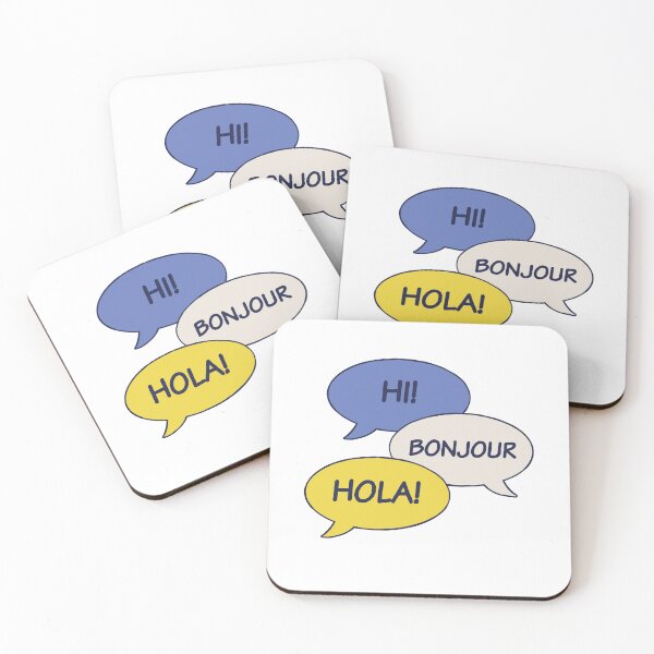 Item preview, Hi Hola Bonjour Greetings  designed and sold by XbaeX.