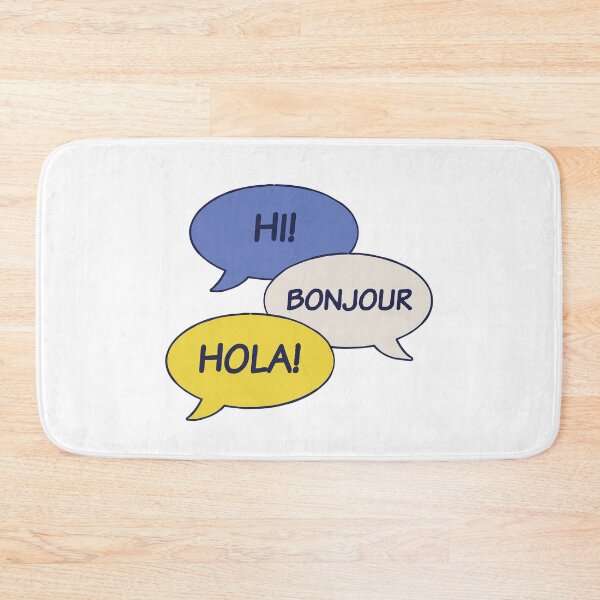 Item preview, Hi Hola Bonjour Greetings  designed and sold by XbaeX.