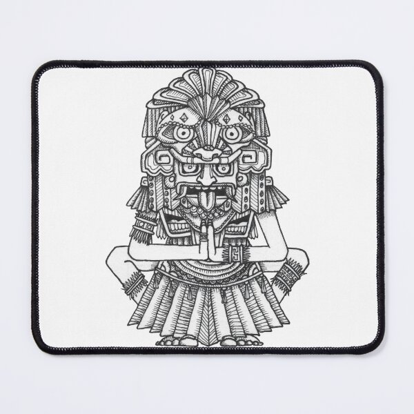 Item preview, Quetzalcoatl totec tlamacazqui (Black and White) designed and sold by YYaarrss.