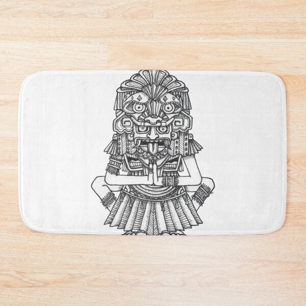 Item preview, Quetzalcoatl totec tlamacazqui (Black and White) designed and sold by YYaarrss.