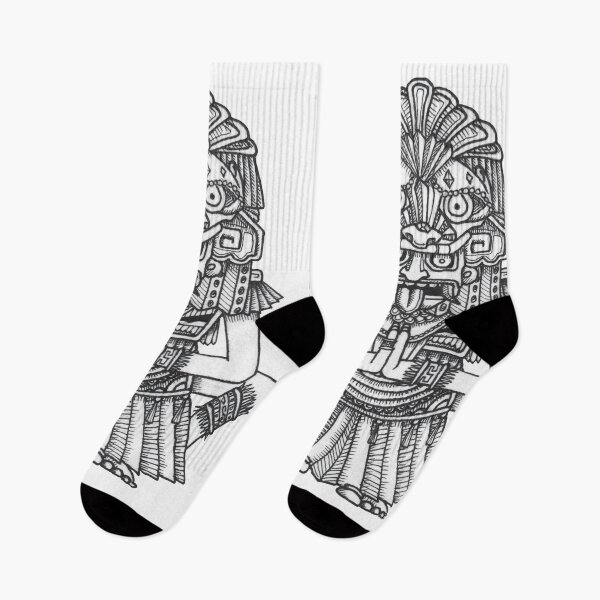 Item preview, Quetzalcoatl totec tlamacazqui (Black and White) designed and sold by YYaarrss.