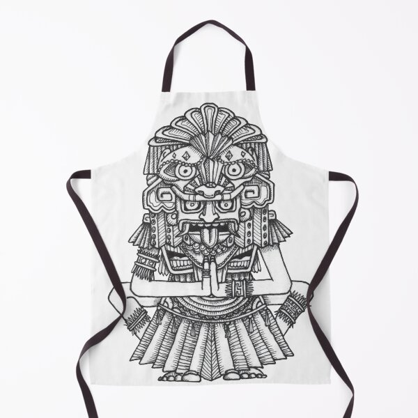 Item preview, Quetzalcoatl totec tlamacazqui (Black and White) designed and sold by YYaarrss.