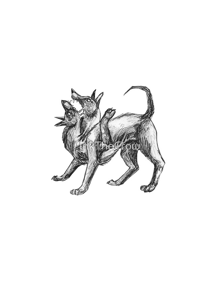 Thumbnail 4 of 4, iPhone Case, Fusing Dogs designed and sold by InkTheCrow.