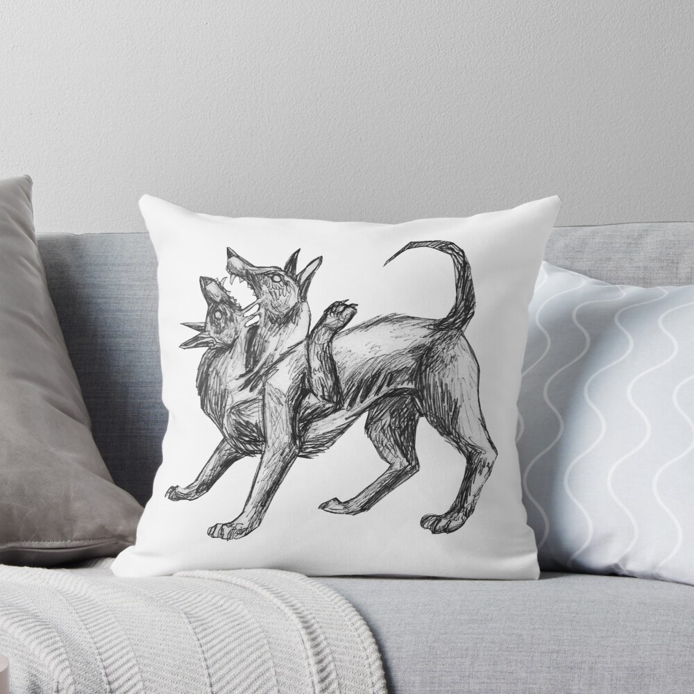Item preview, Throw Pillow designed and sold by InkTheCrow.