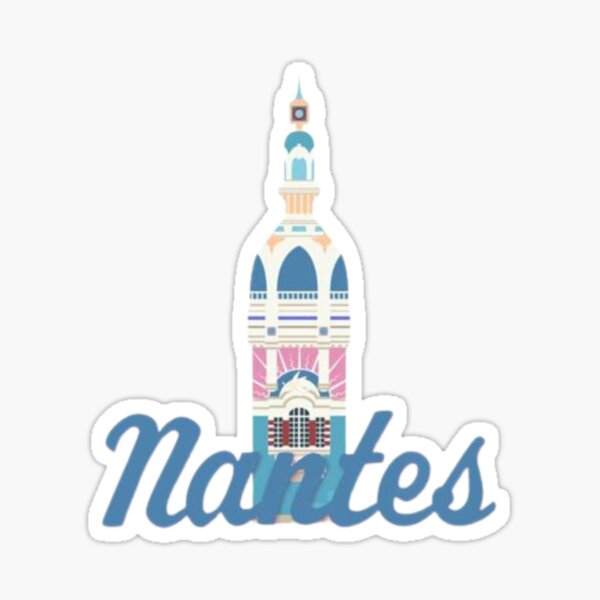 Nantes ville d'histoire - France Sticker