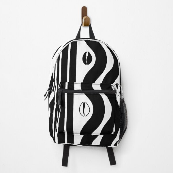 Item preview, Retro, Abstract Design Black & White Cowrie and Shells designed and sold by Zimbrand Designs.