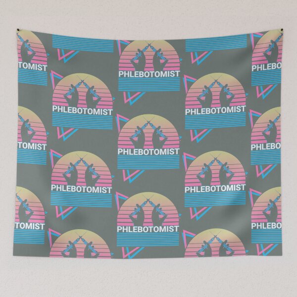 Item preview, Phlebotomist Phlebotomy Tech Retro Gift designed and sold by ZiaChatfield.