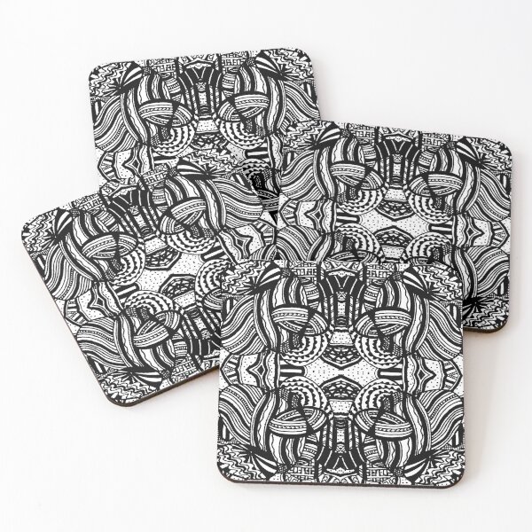 Item preview, Miniature Aussie Tangle 10 Pattern with transparent background designed and sold by Heatherian.