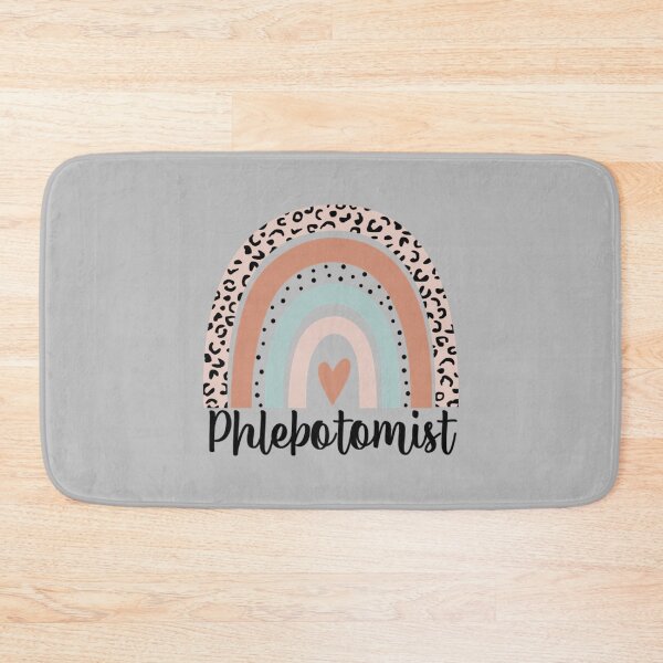 Item preview, Phlebotomist Rainbow Leopard designed and sold by ZiaChatfield.